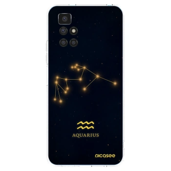 Picasee silikonowe przeźroczyste etui na Xiaomi Redmi 10 (2022) - AQUARIUS