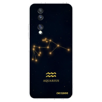 Picasee silikonowe przeźroczyste etui na Honor 70 - AQUARIUS