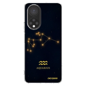Picasee silikonowe przeźroczyste etui na Honor X7 - AQUARIUS