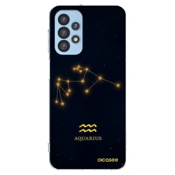 Picasee silikonowe przeźroczyste etui na Samsung Galaxy A23 A235F 4G - AQUARIUS