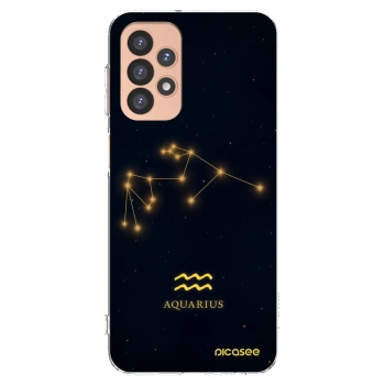 Picasee silikonowe przeźroczyste etui na Samsung Galaxy A23 A236B 5G - AQUARIUS