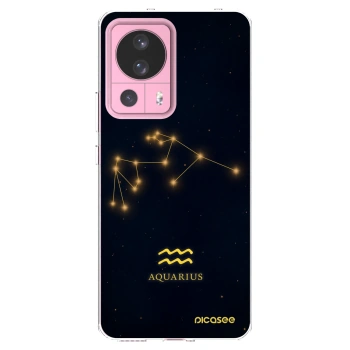 Picasee silikonowe przeźroczyste etui na Xiaomi 13 Lite - AQUARIUS