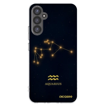 Picasee silikonowe przeźroczyste etui na Samsung Galaxy A34 5G A346B - AQUARIUS