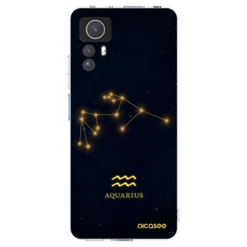 Picasee silikonowe przeźroczyste etui na Xiaomi Redmi Note 12S - AQUARIUS