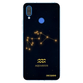 Picasee silikonowe przeźroczyste etui na Huawei Nova 3i - AQUARIUS