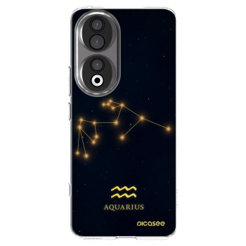 Picasee silikonowe przeźroczyste etui na Honor 90 5G - AQUARIUS
