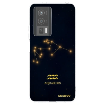 Picasee silikonowe przeźroczyste etui na Xiaomi Poco F5 Pro 5G - AQUARIUS