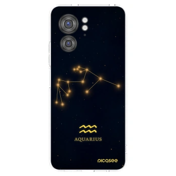 Picasee silikonowe przeźroczyste etui na Motorola Edge 40 - AQUARIUS