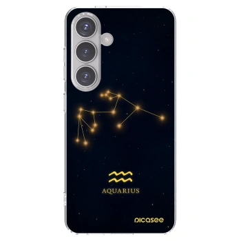 Picasee silikonowe przeźroczyste etui na Samsung Galaxy S24 S921B 5G - AQUARIUS