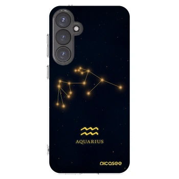 Picasee silikonowe przeźroczyste etui na Samsung Galaxy S23 FE S711B - AQUARIUS