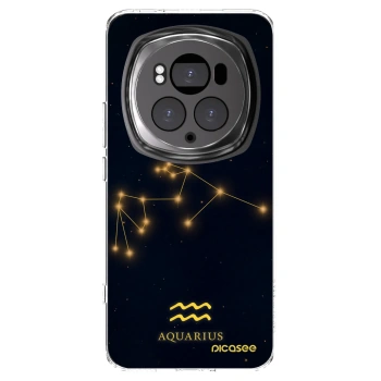 Picasee silikonowe przeźroczyste etui na Honor Magic6 Pro - AQUARIUS