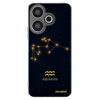 Picasee silikonowe przeźroczyste etui na Xiaomi Redmi 13 4G - AQUARIUS
