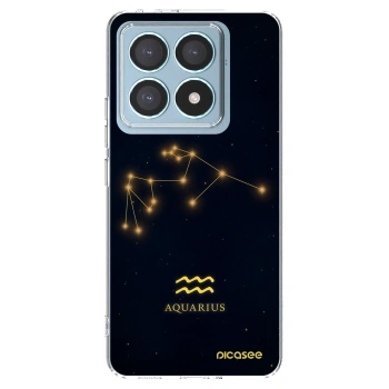Picasee silikonowe przeźroczyste etui na Xiaomi 14T Pro - AQUARIUS