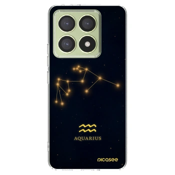 Picasee silikonowe przeźroczyste etui na Xiaomi 14T - AQUARIUS