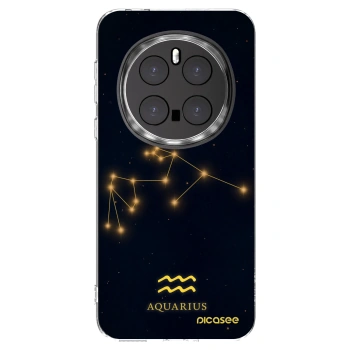 Picasee silikonowe przeźroczyste etui na Honor Magic7 Pro 5G - AQUARIUS