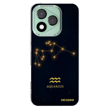 Picasee silikonowe przeźroczyste etui na Honor 400 Lite 5G - AQUARIUS
