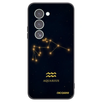 Picasee silikonowe czarne etui na Xiaomi Redmi 15 5G - AQUARIUS