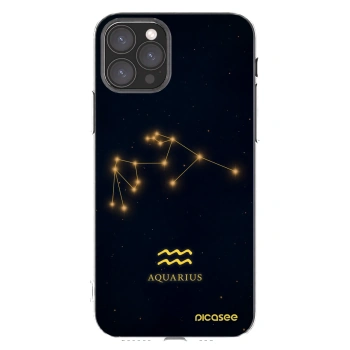 Picasee silikonowe przeźroczyste etui na Apple iPhone 11 Pro - AQUARIUS