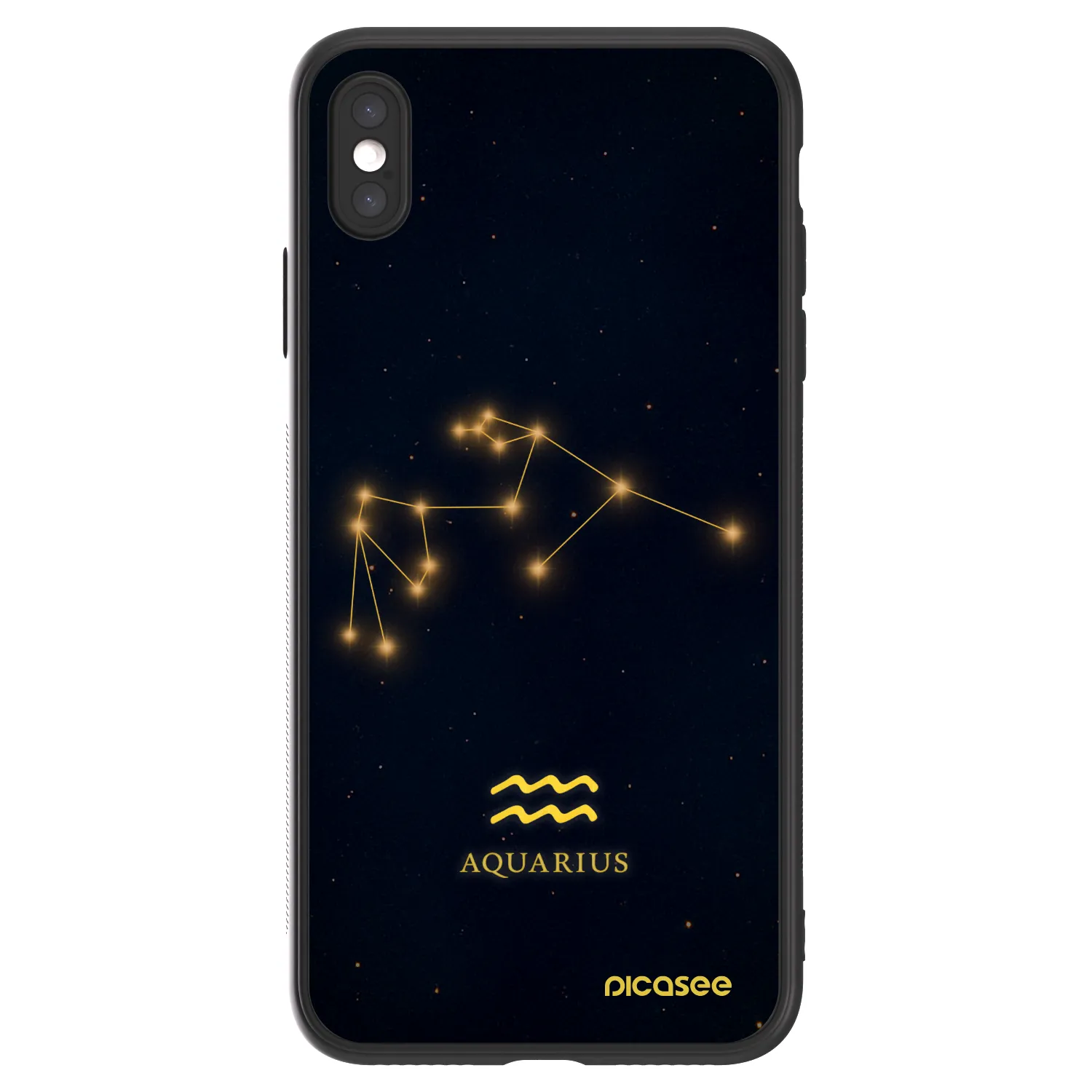 Picasee ULTIMATE CASE na Apple iPhone XS Max - AQUARIUS