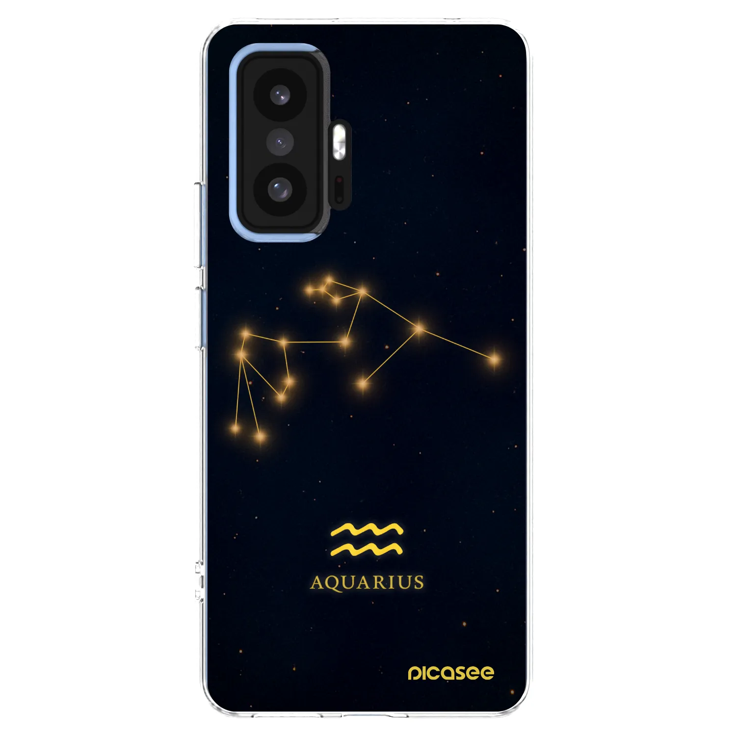 Picasee silikonowe przeźroczyste etui na Xiaomi 11T Pro - AQUARIUS