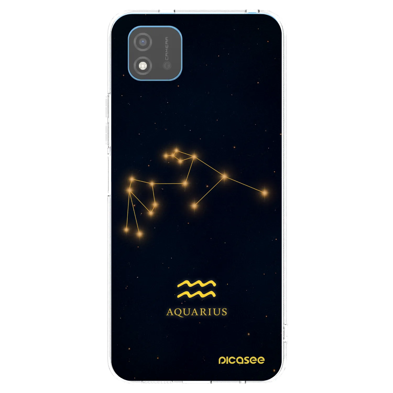Picasee silikonowe przeźroczyste etui na Realme C11 (2021) - AQUARIUS