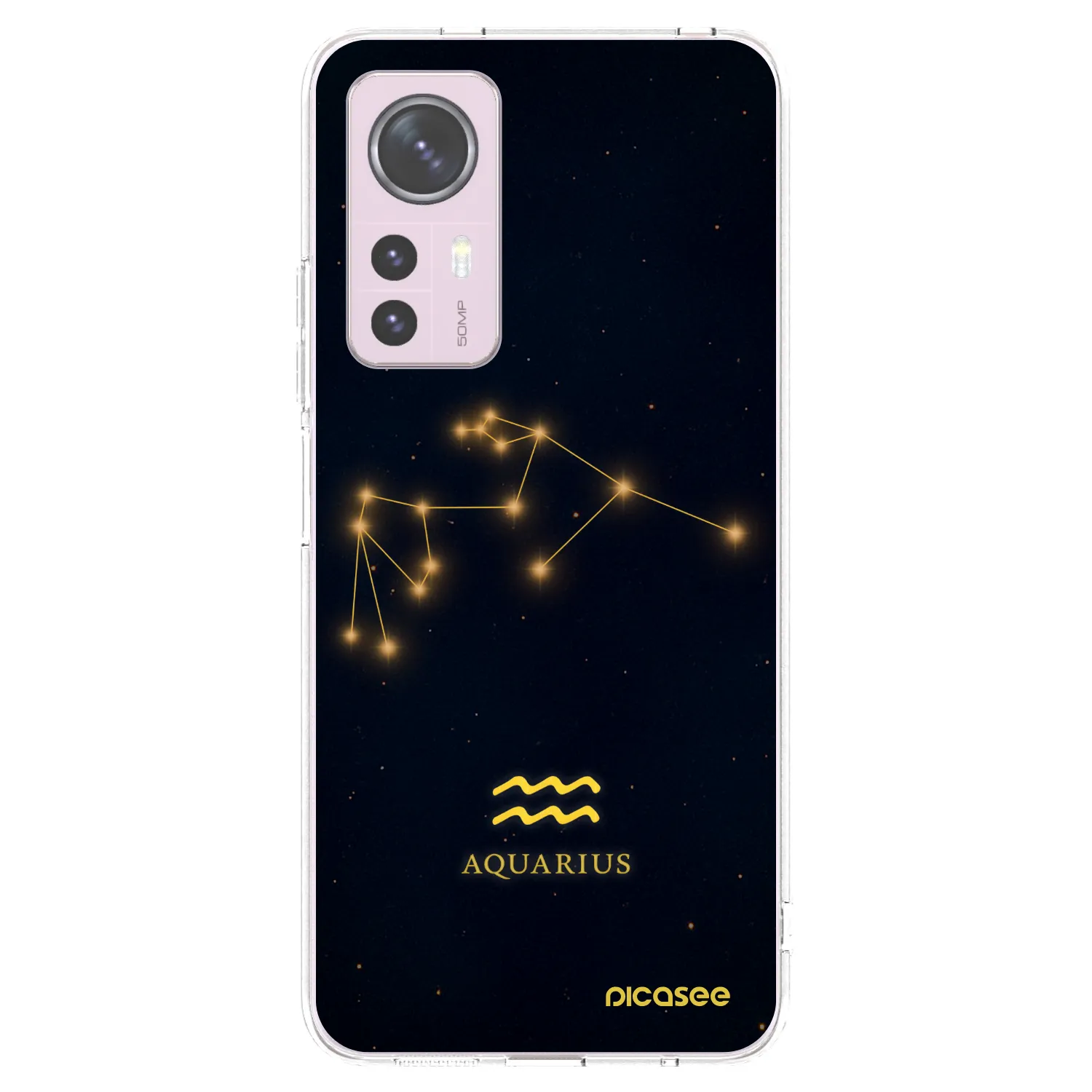 Picasee silikonowe przeźroczyste etui na Xiaomi 12 - AQUARIUS