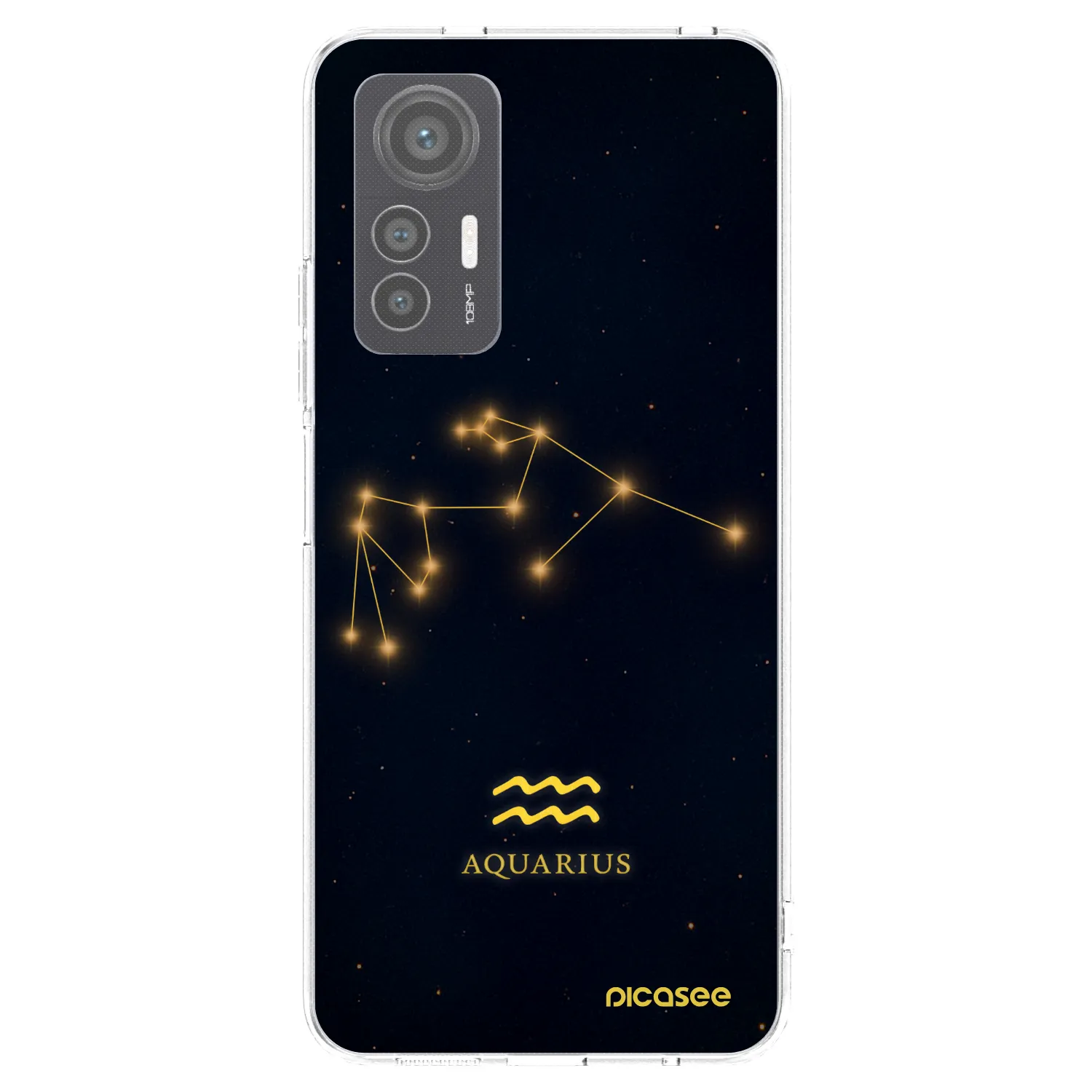 Picasee silikonowe przeźroczyste etui na Xiaomi 12 Lite - AQUARIUS