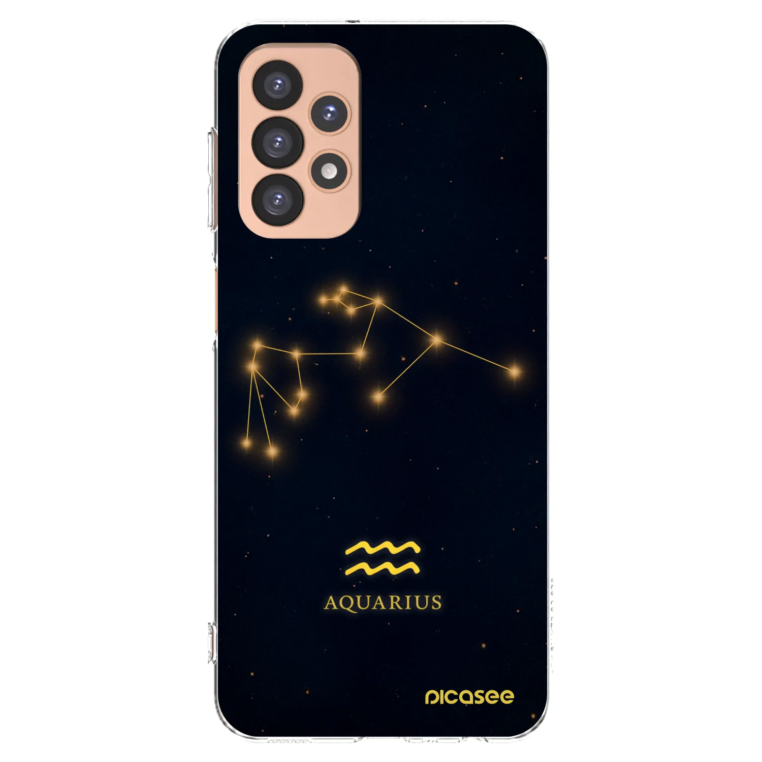 Picasee silikonowe przeźroczyste etui na Samsung Galaxy A23 A236B 5G - AQUARIUS