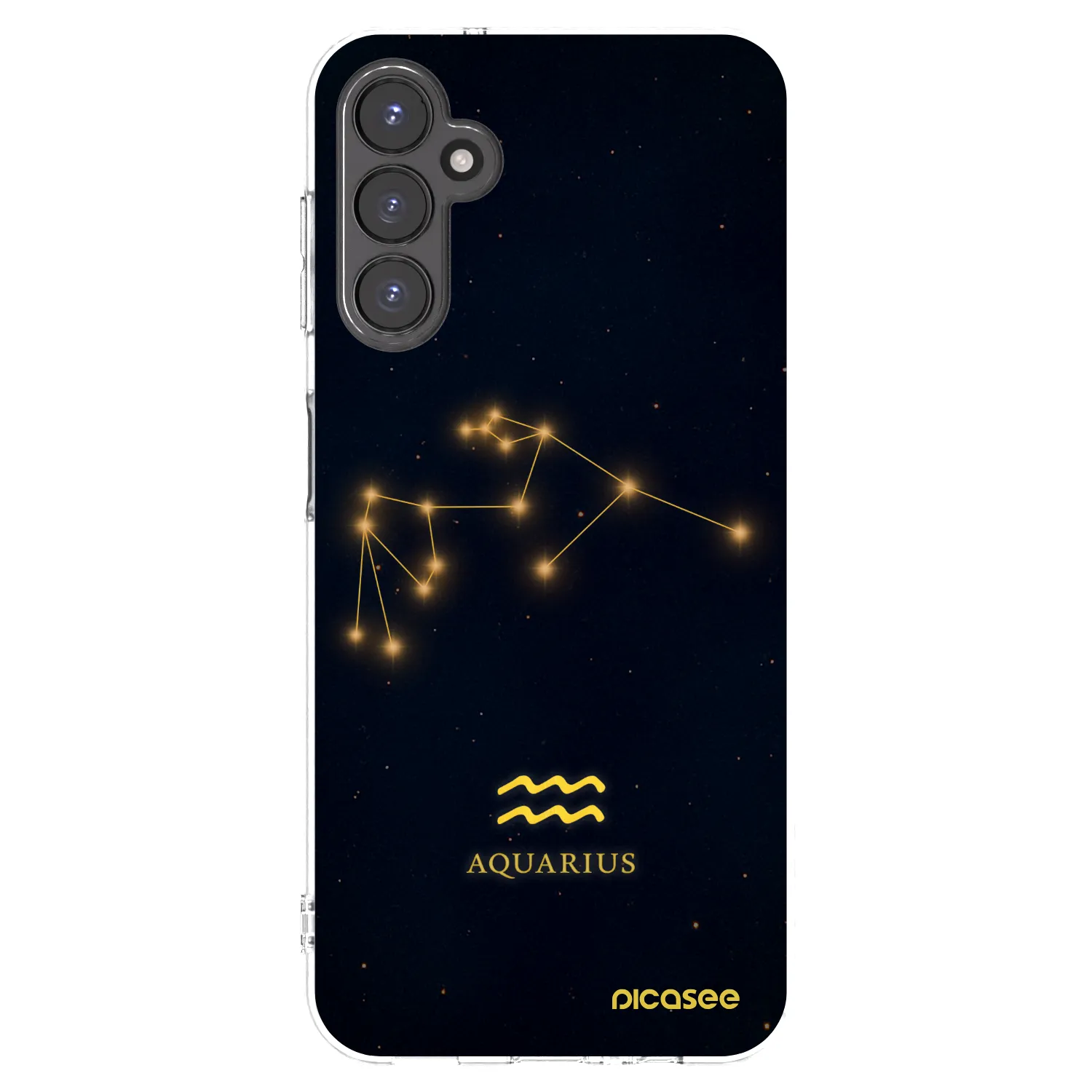 Picasee silikonowe przeźroczyste etui na Samsung Galaxy A14 4G A145R - AQUARIUS