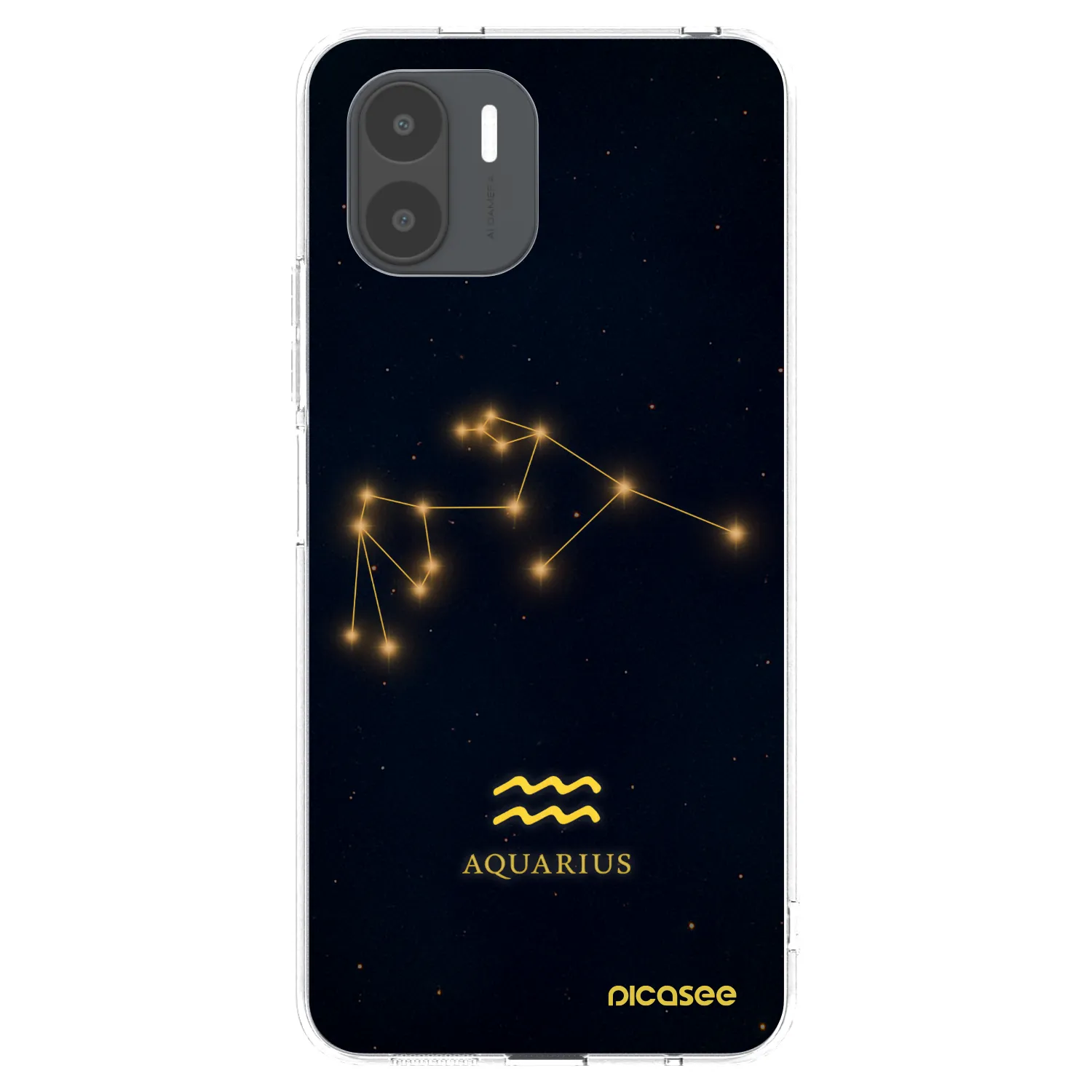 Picasee silikonowe przeźroczyste etui na Xiaomi Redmi A2 - AQUARIUS