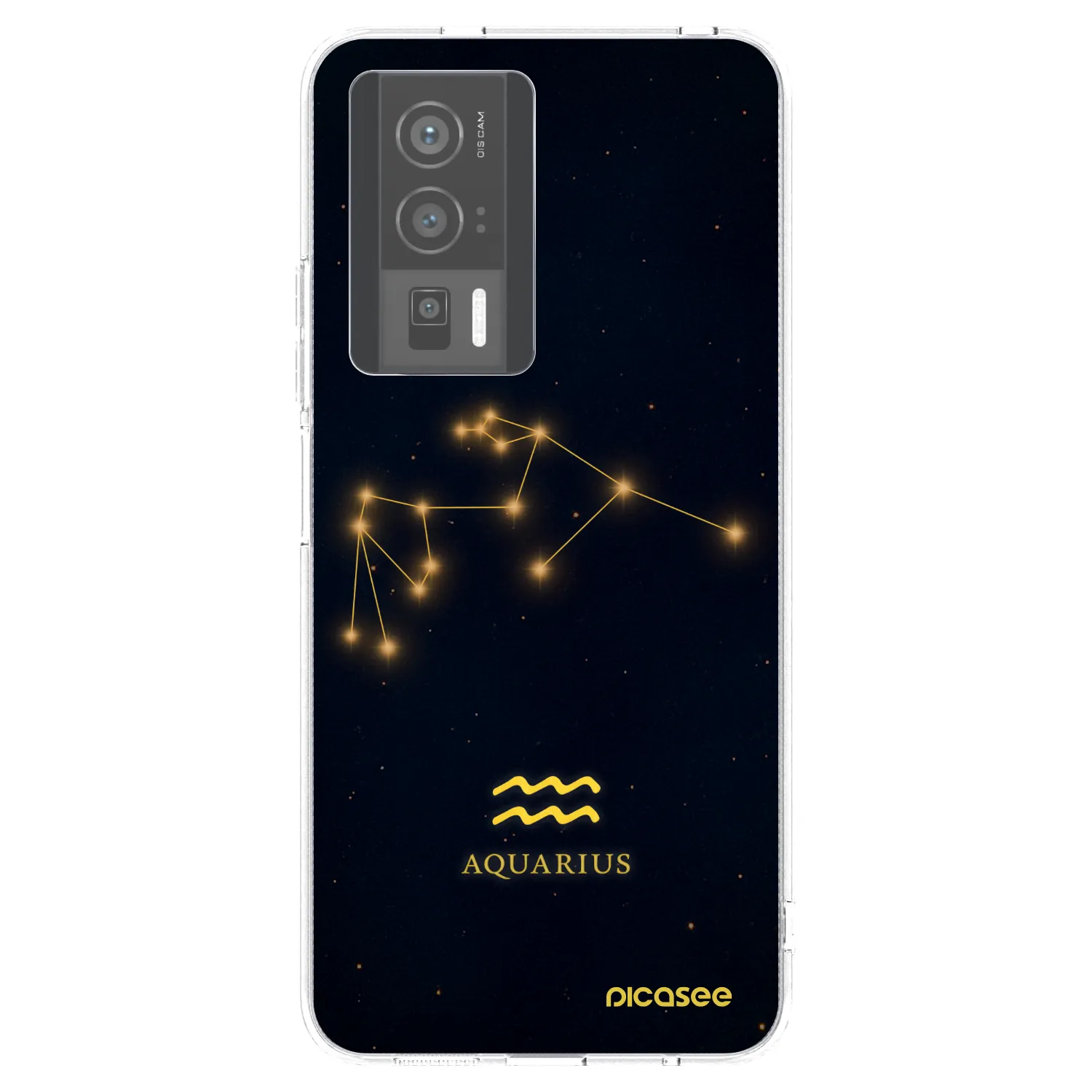 Picasee silikonowe przeźroczyste etui na Xiaomi Poco F5 Pro 5G - AQUARIUS
