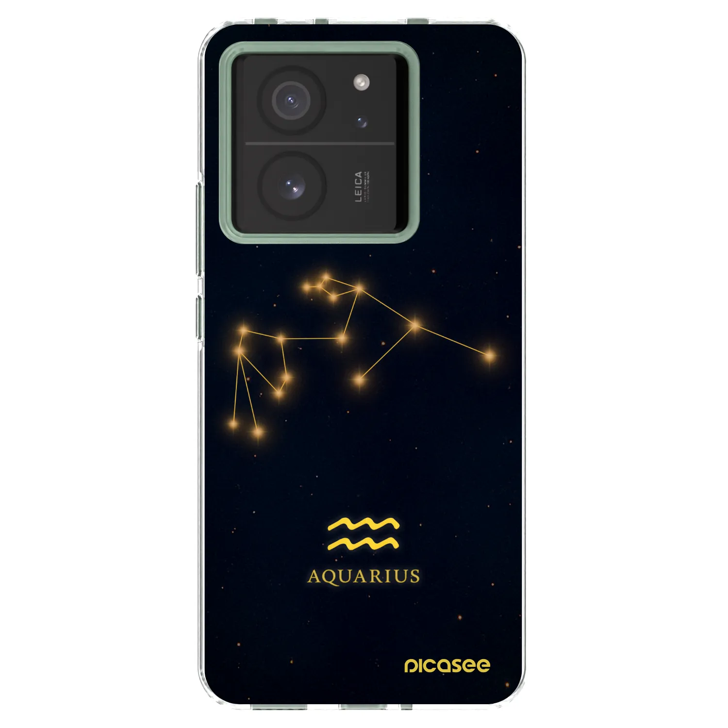 Picasee silikonowe przeźroczyste etui na Xiaomi 13T Pro - AQUARIUS