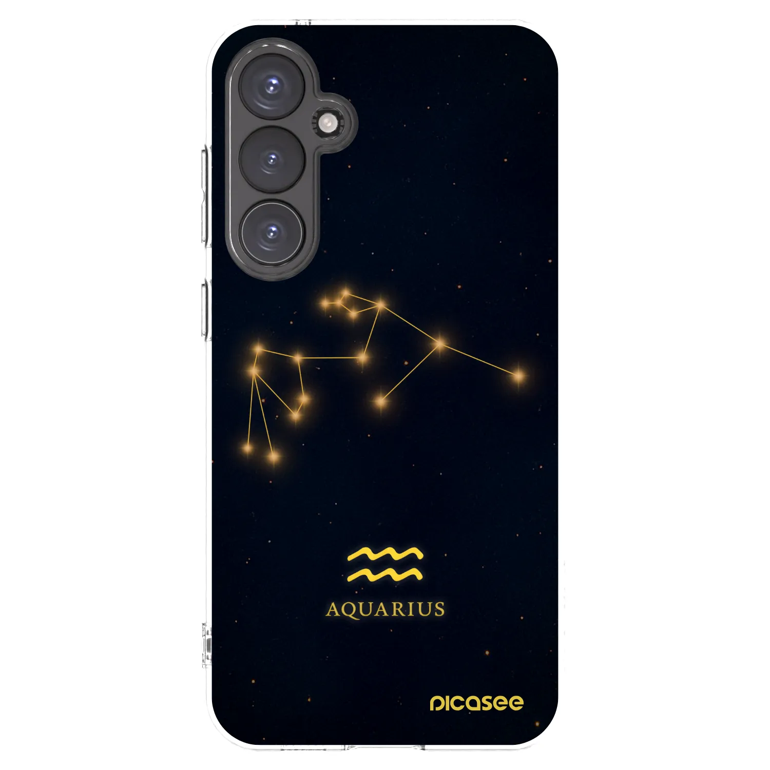 Picasee silikonowe przeźroczyste etui na Samsung Galaxy S23 FE S711B - AQUARIUS