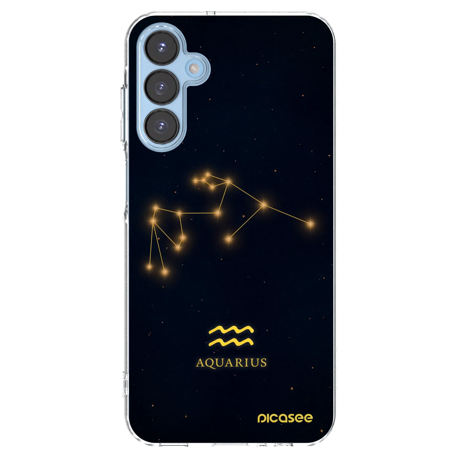 Picasee silikonowe przeźroczyste etui na Samsung Galaxy A15 A156B 5G - AQUARIUS