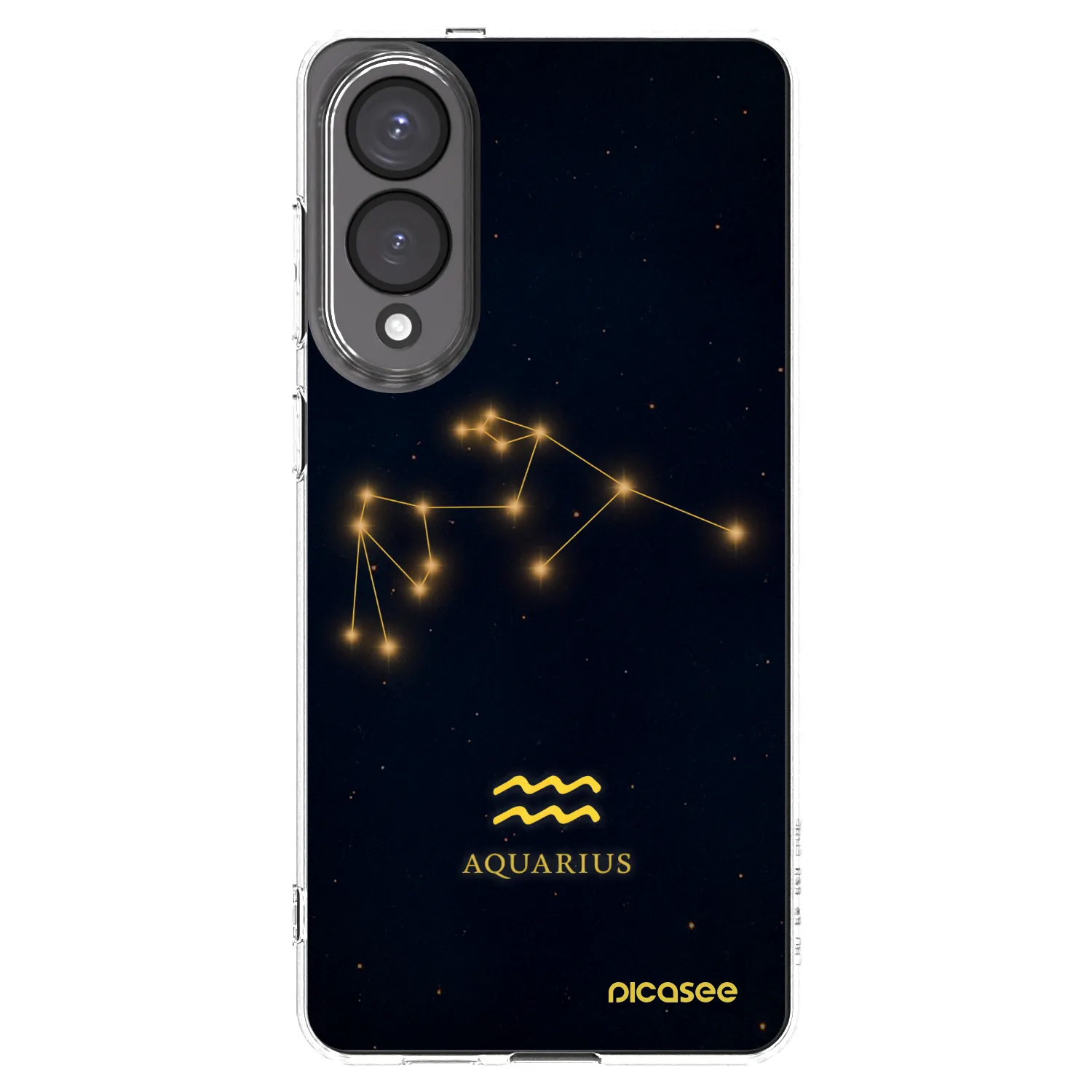 Picasee silikonowe przeźroczyste etui na Samsung Galaxy S25 Edge 5G - AQUARIUS