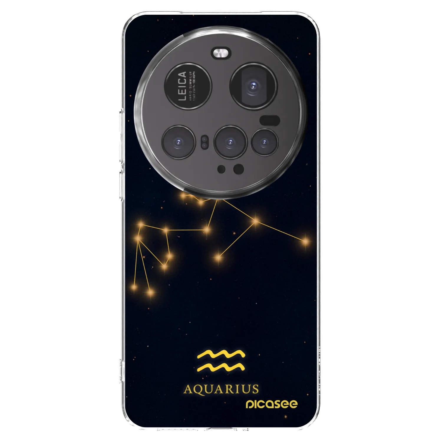 Picasee silikonowe przeźroczyste etui na Xiaomi 15 Ultra - AQUARIUS