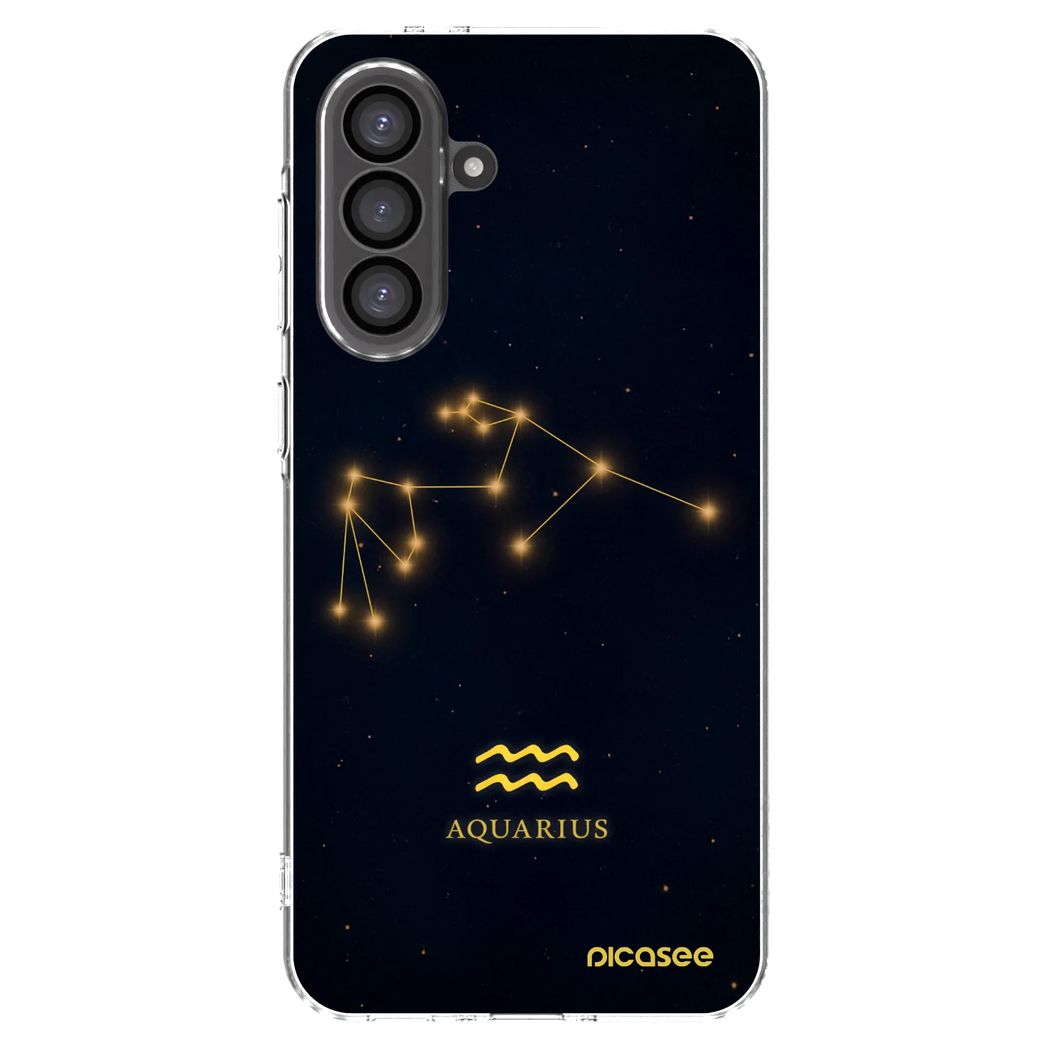 Picasee silikonowe przeźroczyste etui na Samsung Galaxy A56 5G A566B - AQUARIUS