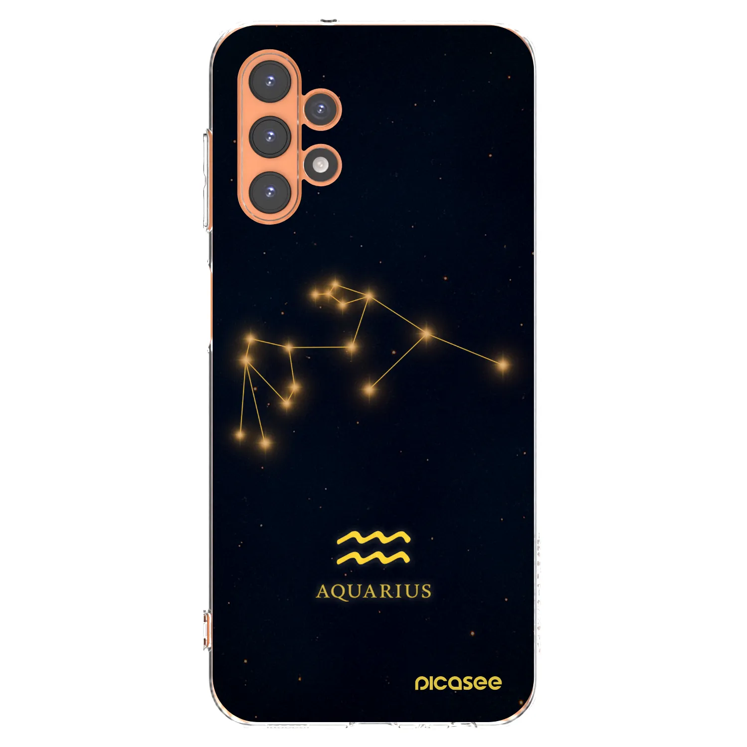Picasee silikonowe przeźroczyste etui na Samsung Galaxy A13 5G - AQUARIUS