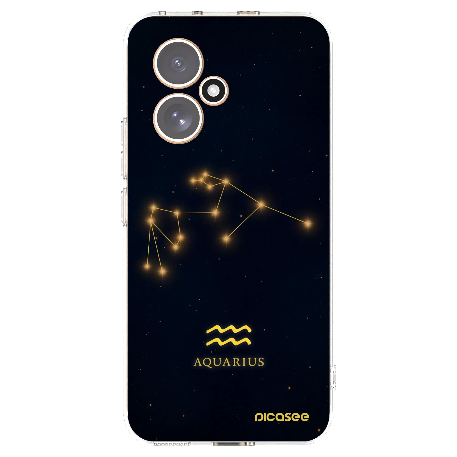 Picasee silikonowe przeźroczyste etui na Honor 400 5G - AQUARIUS