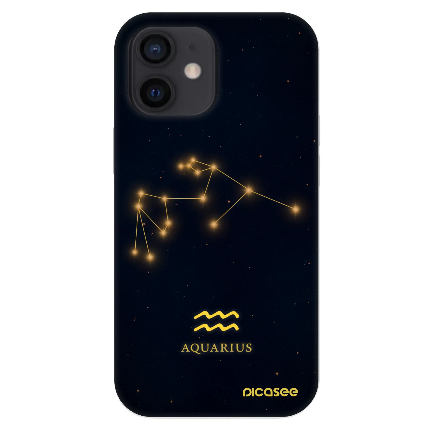 Picasee Fashion Case na Apple iPhone 12 mini - AQUARIUS