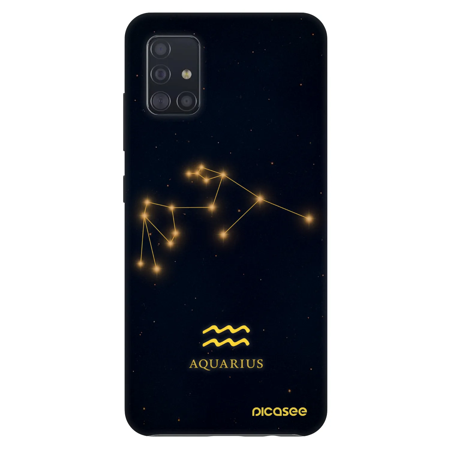 Picasee Fashion Case na Samsung Galaxy A51 A515F - AQUARIUS
