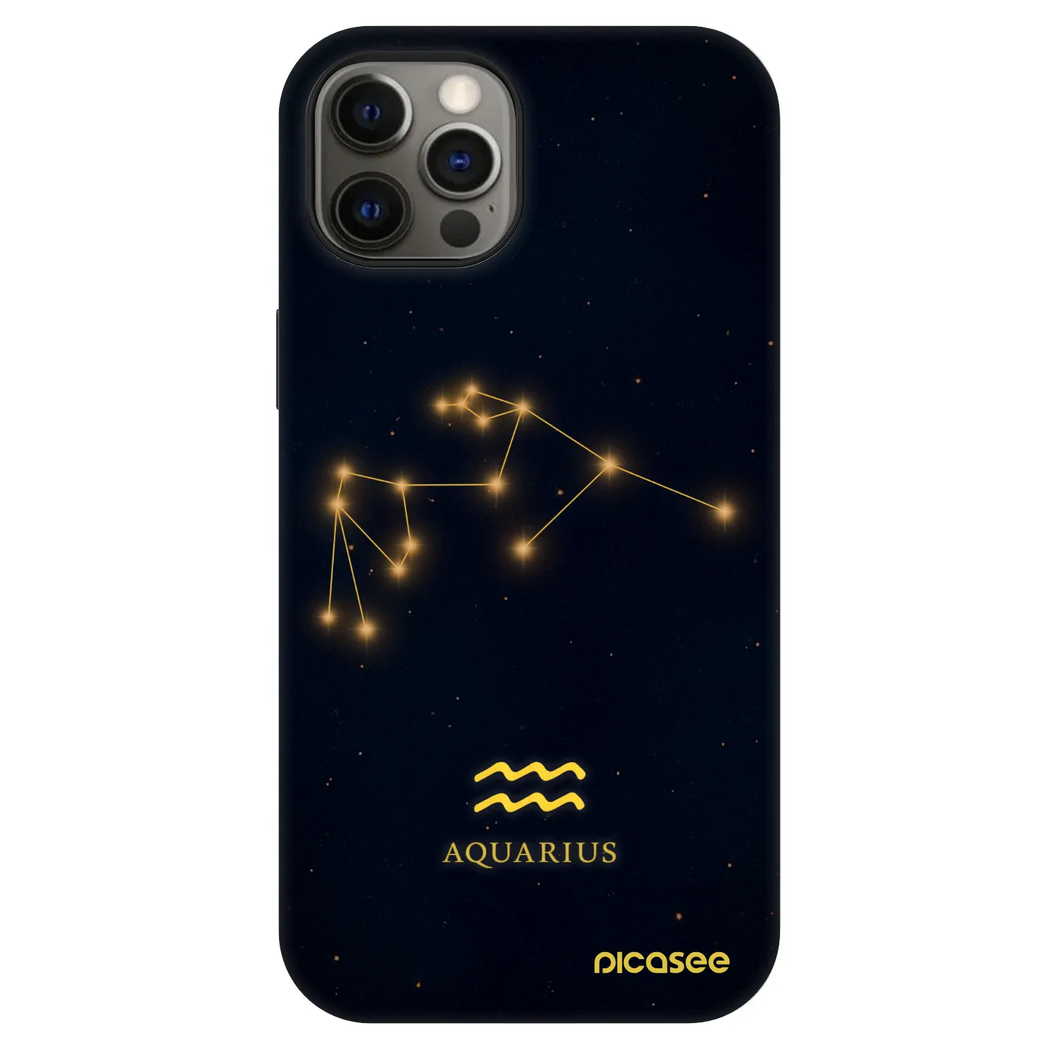 Picasee Fashion Case MagSafe na Apple iPhone 12 Pro - AQUARIUS