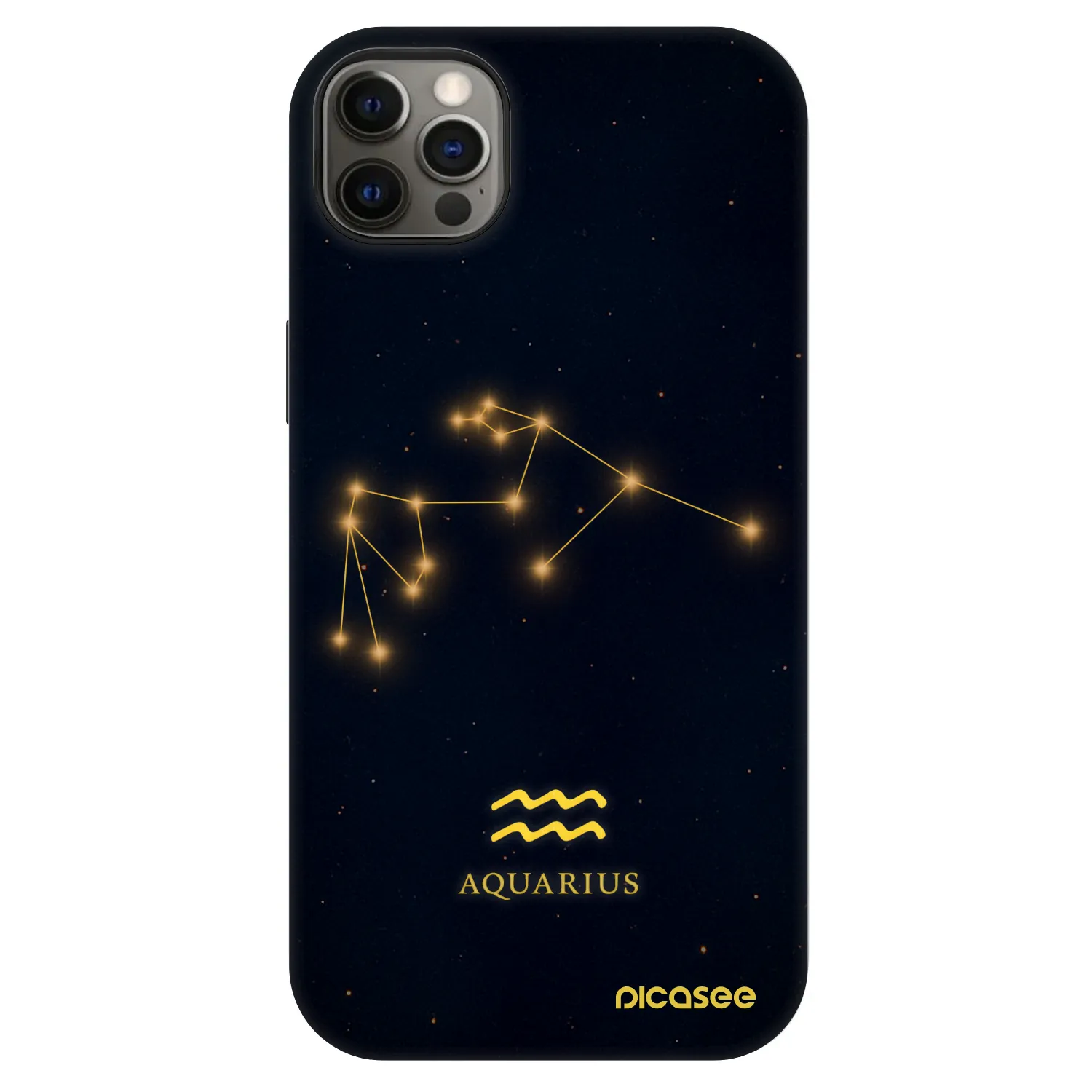Picasee Fashion Case MagSafe na Apple iPhone 12 Pro Max - AQUARIUS