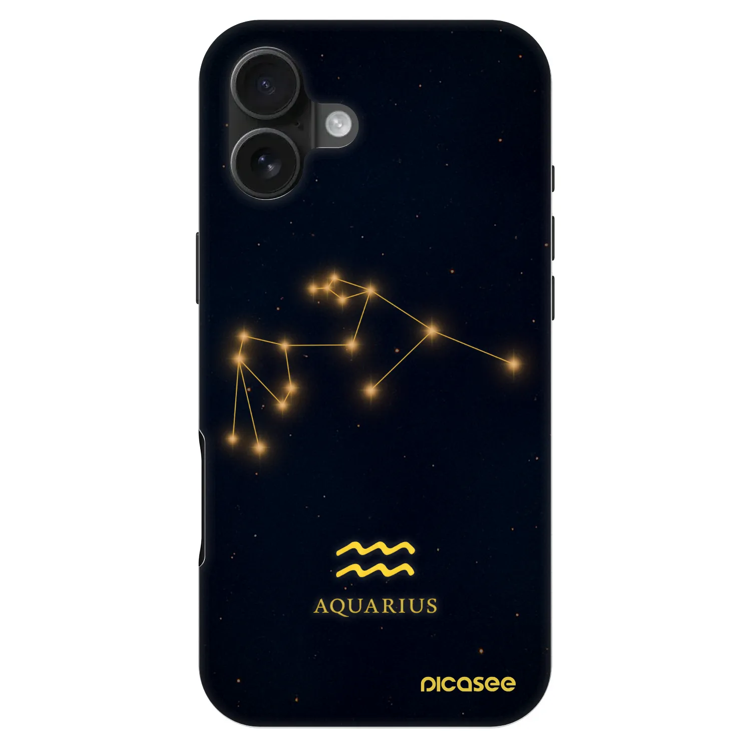 Picasee Fashion Case MagSafe na Apple iPhone 16 Plus - AQUARIUS
