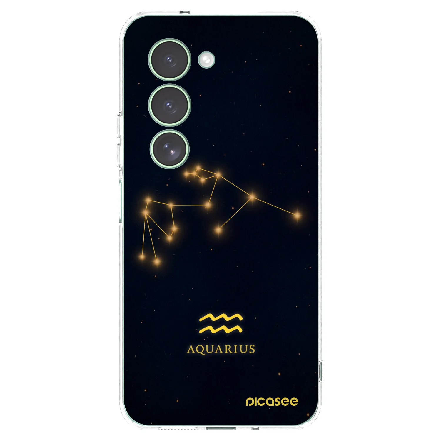 Picasee silikonowe przeźroczyste etui na Xiaomi Redmi 15 5G - AQUARIUS