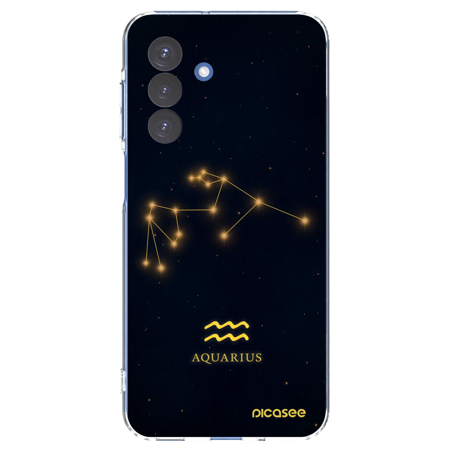 Picasee silikonowe przeźroczyste etui na Samsung Galaxy A17 5G - AQUARIUS