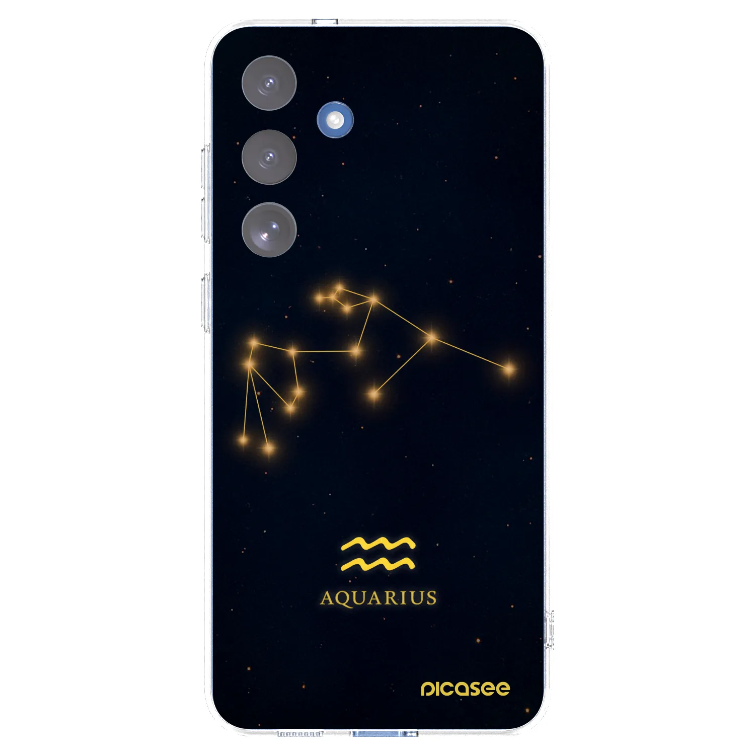 Picasee silikonowe przeźroczyste etui na Samsung Galaxy S25 FE 5G - AQUARIUS