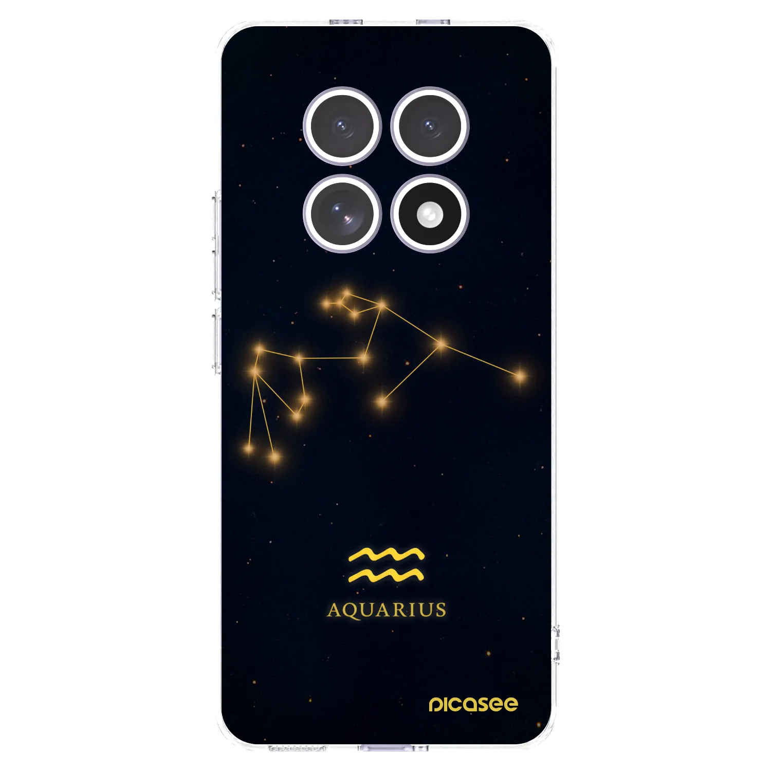 Picasee silikonowe przeźroczyste etui na Xiaomi Redmi Note 15 4G - AQUARIUS