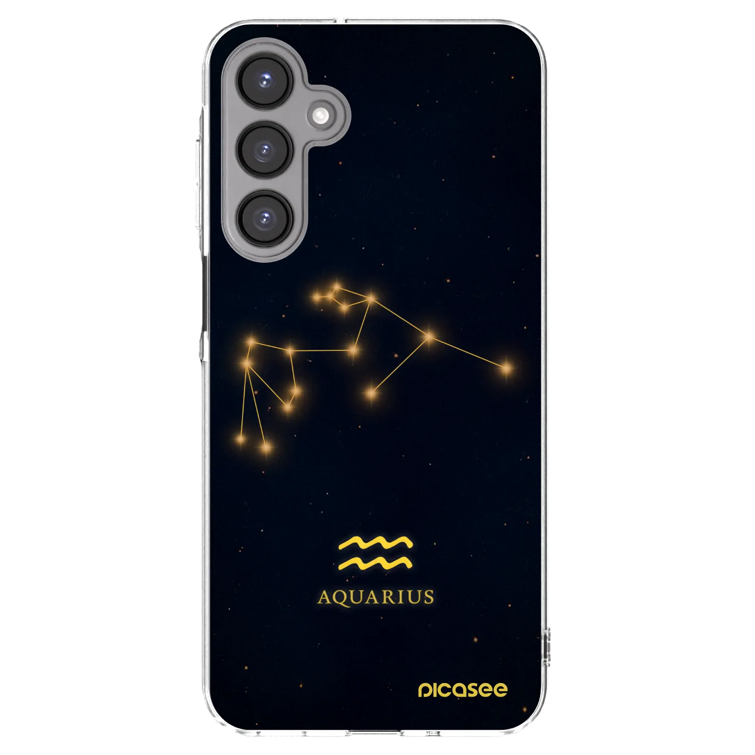 Picasee silikonowe przeźroczyste etui na Samsung Galaxy A16 4G - AQUARIUS
