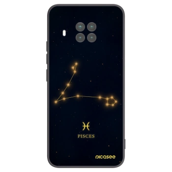 Picasee silikonowe czarne etui na Xiaomi Mi 10T Lite - PISCES
